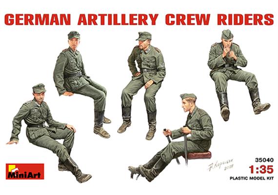 German Artillery Crew Riders
