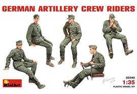 German Artillery Crew Riders