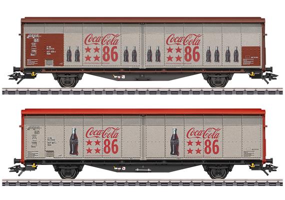 Schiebewandwagen Set Coca Cola