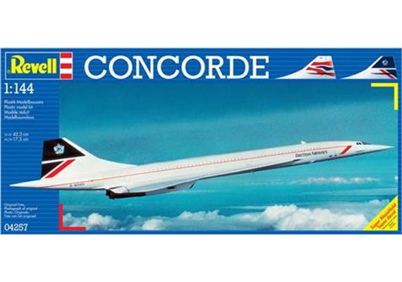 Concorde British .Airways 1:144