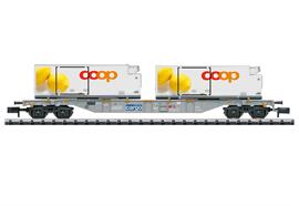 SBB Cargo Containerwagen Coop